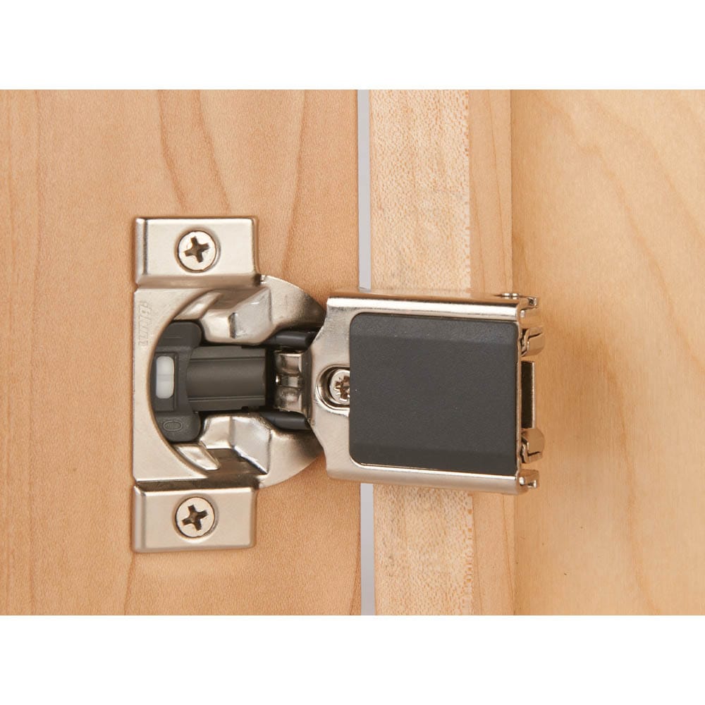Premium Compact Clip Hinge for Face Frame Cabintes - 1/2" Overlay - 105 Degree with BLUMOTION - 1 Pair