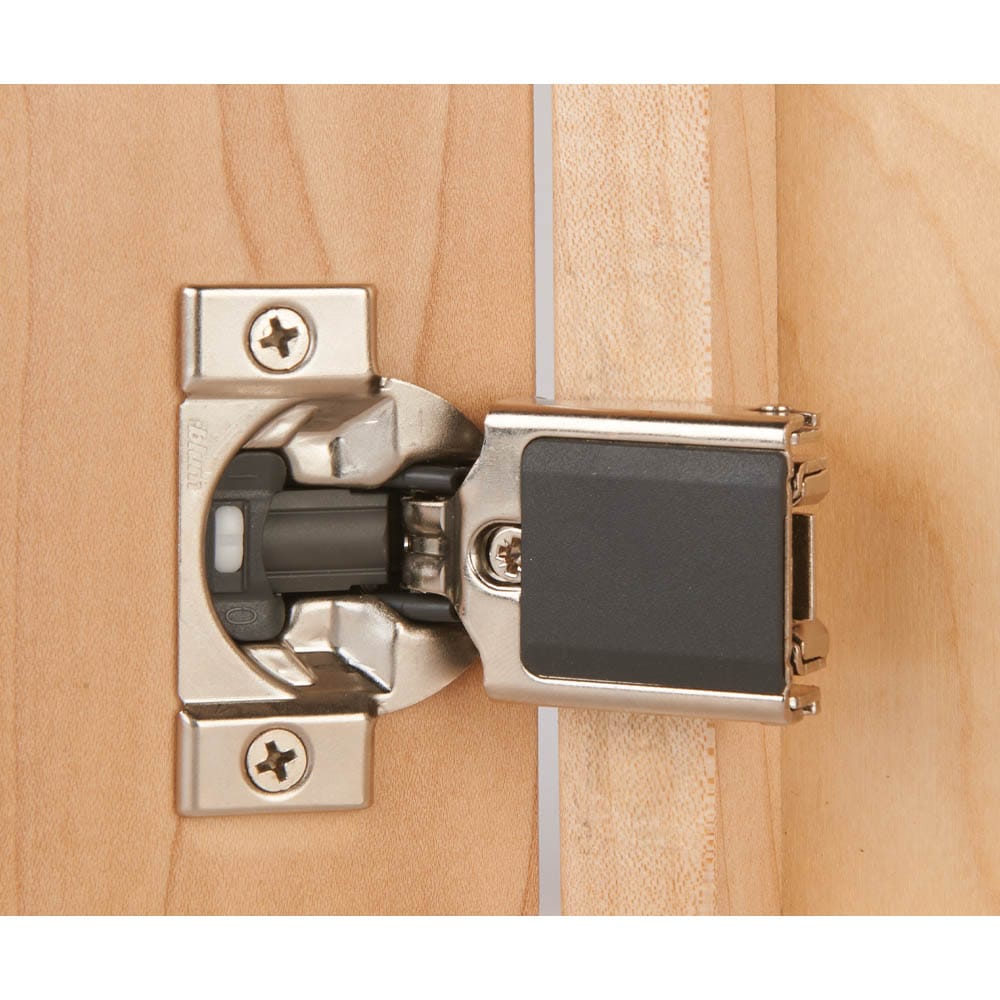 Premium Compact Clip Hinge for Face Frame Cabinets - 3/4" Overlay - 105 Degree with BLUMOTION - 1 Pair
