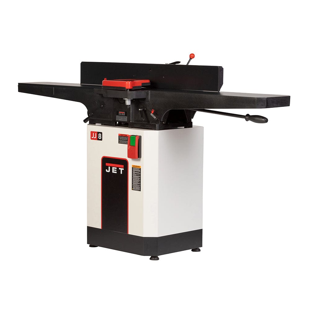 Jet Black 8" Helical Head Jointer 2HP, 1PH, 230V (JWJ-8HH-BLK)
