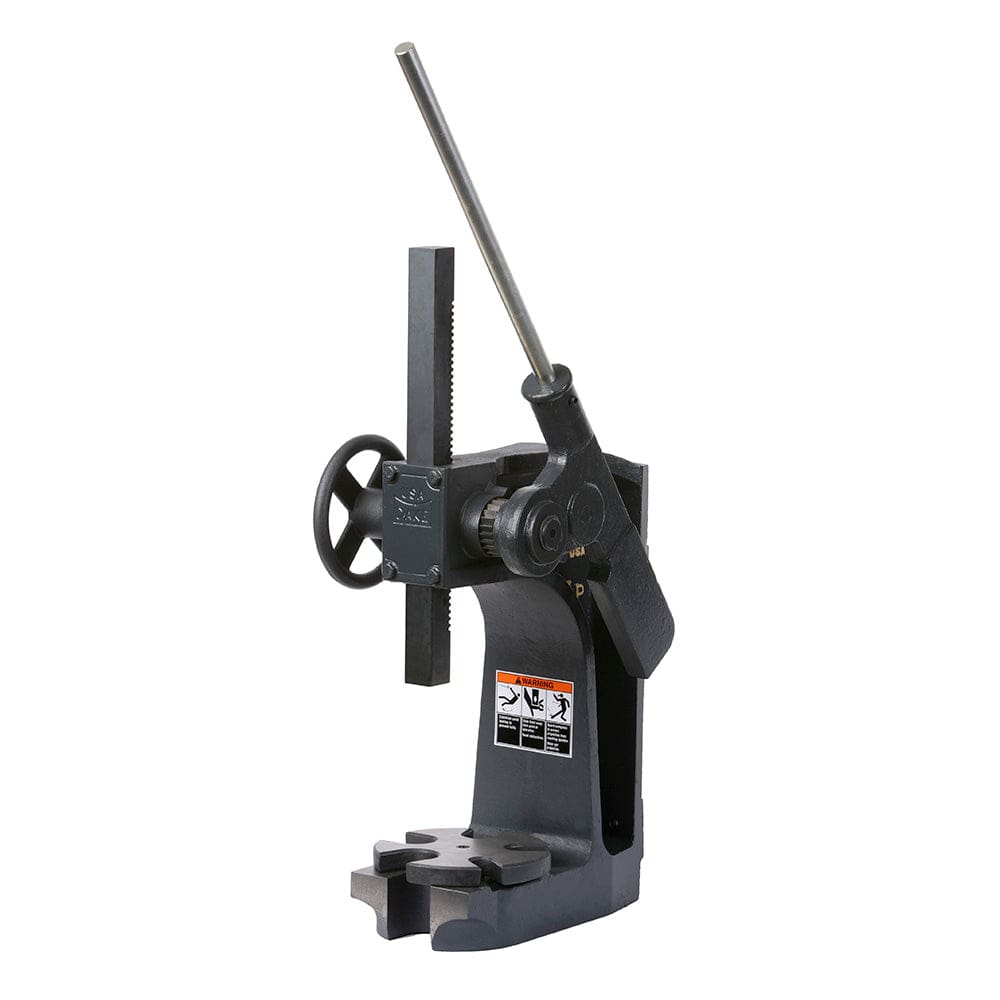 Ratchet Leverage Arbor Press - Side Mounted - Model 1-3/4 - 3-Ton
