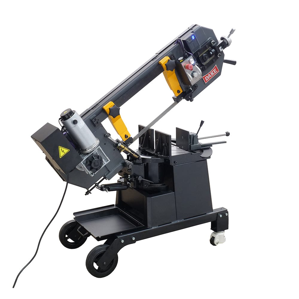 Dual Mitering Horizontal Bandsaw 10" Rounds- 8" x 10" Flats - 110V 1 Ph
