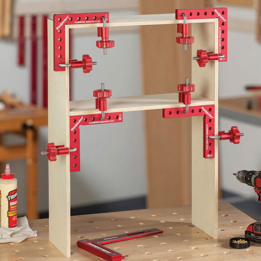 Clamping Square Set with Rack-It