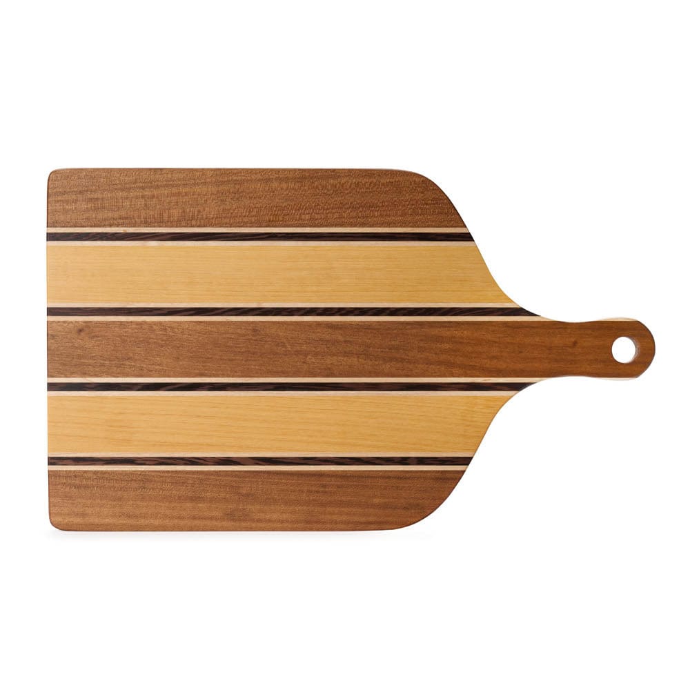 Road Runner Cutting Board Kit - 3/4" x 9-1/2" x 16" - Canalete, Kimboto, Maple, & Wenge