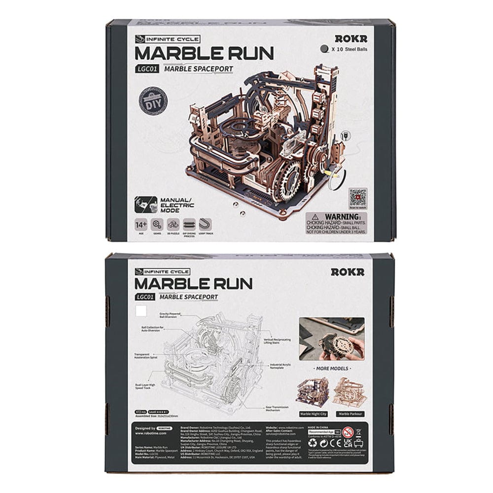 Marble Spaceport Model Kit