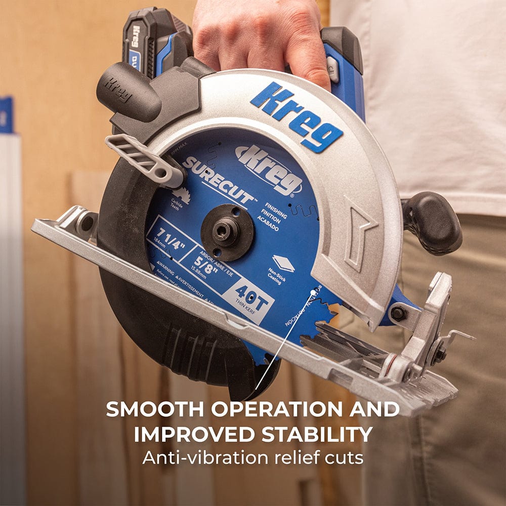 7 1/4" SureCut Finishing 40-Tooth Saw Blade