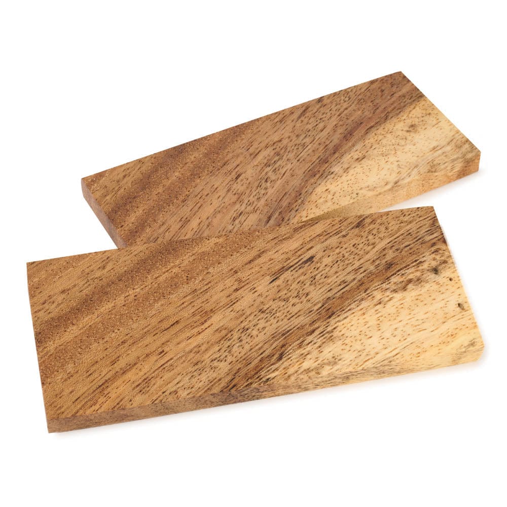 Monkeypod Knife Scales - 3/8" x 2" x 5" - Pair
