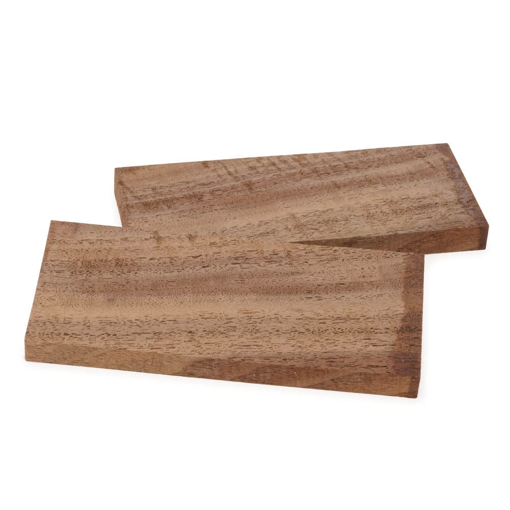 Claro Walnut Knife Scales - 3/8" x 2" x 5" - Pair