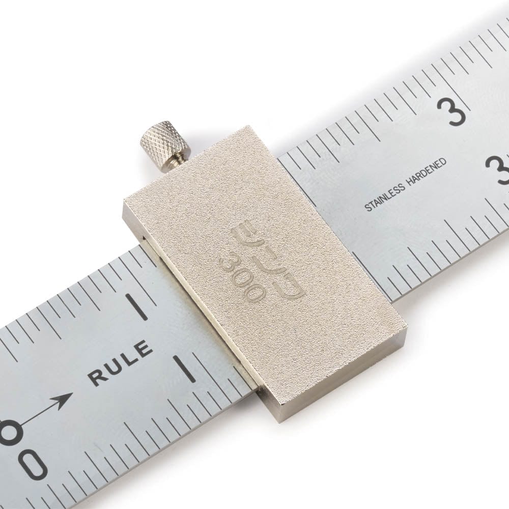 Stainless Steel Ruler Stop - 12"
