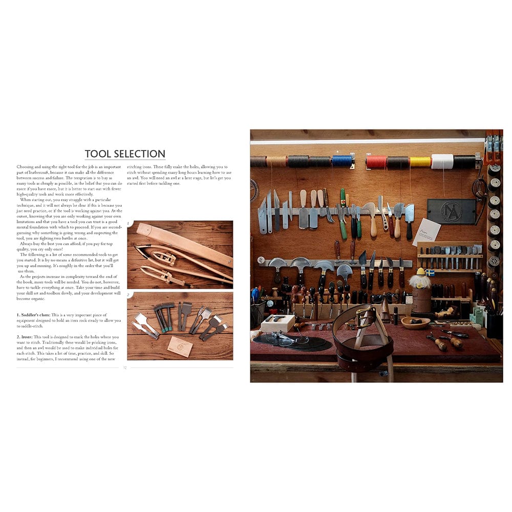 Leathercraft: Traditional Handcrafted Leatherwork Skills and Projects