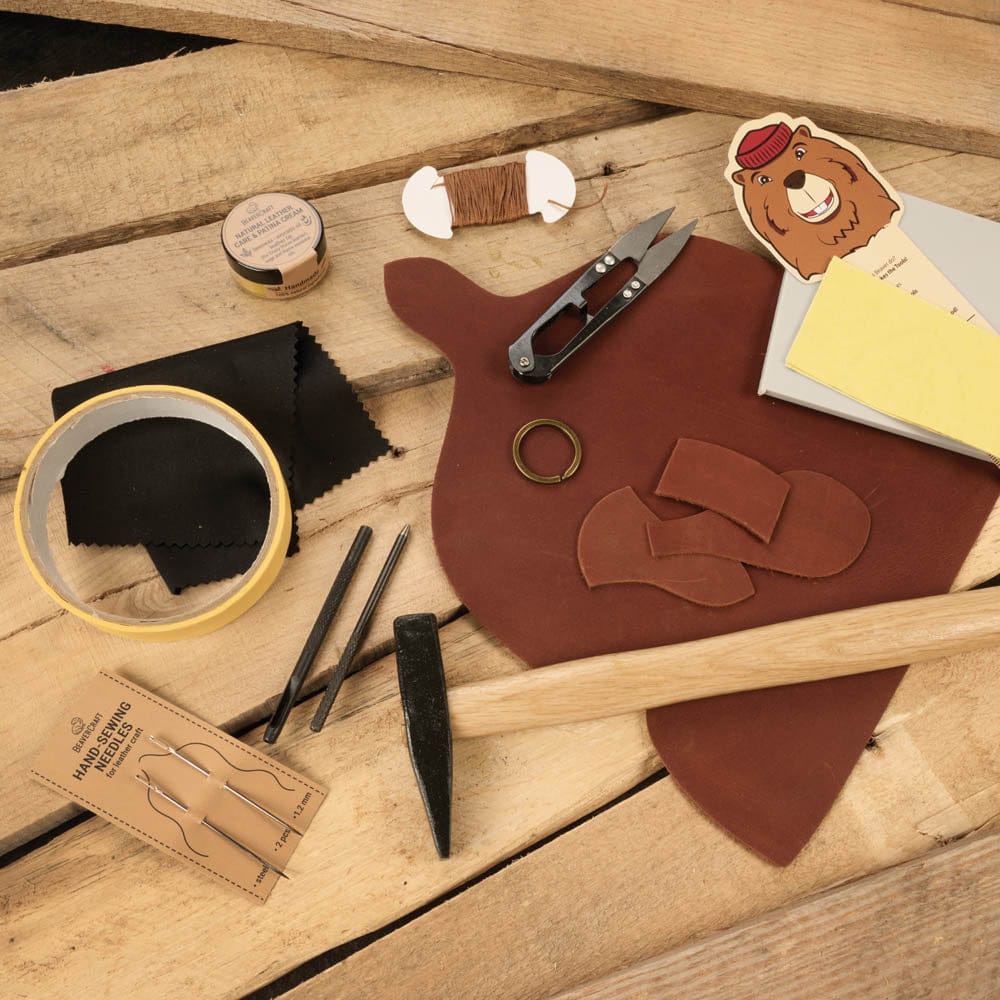 Glasses Case Leather Crafting Kit