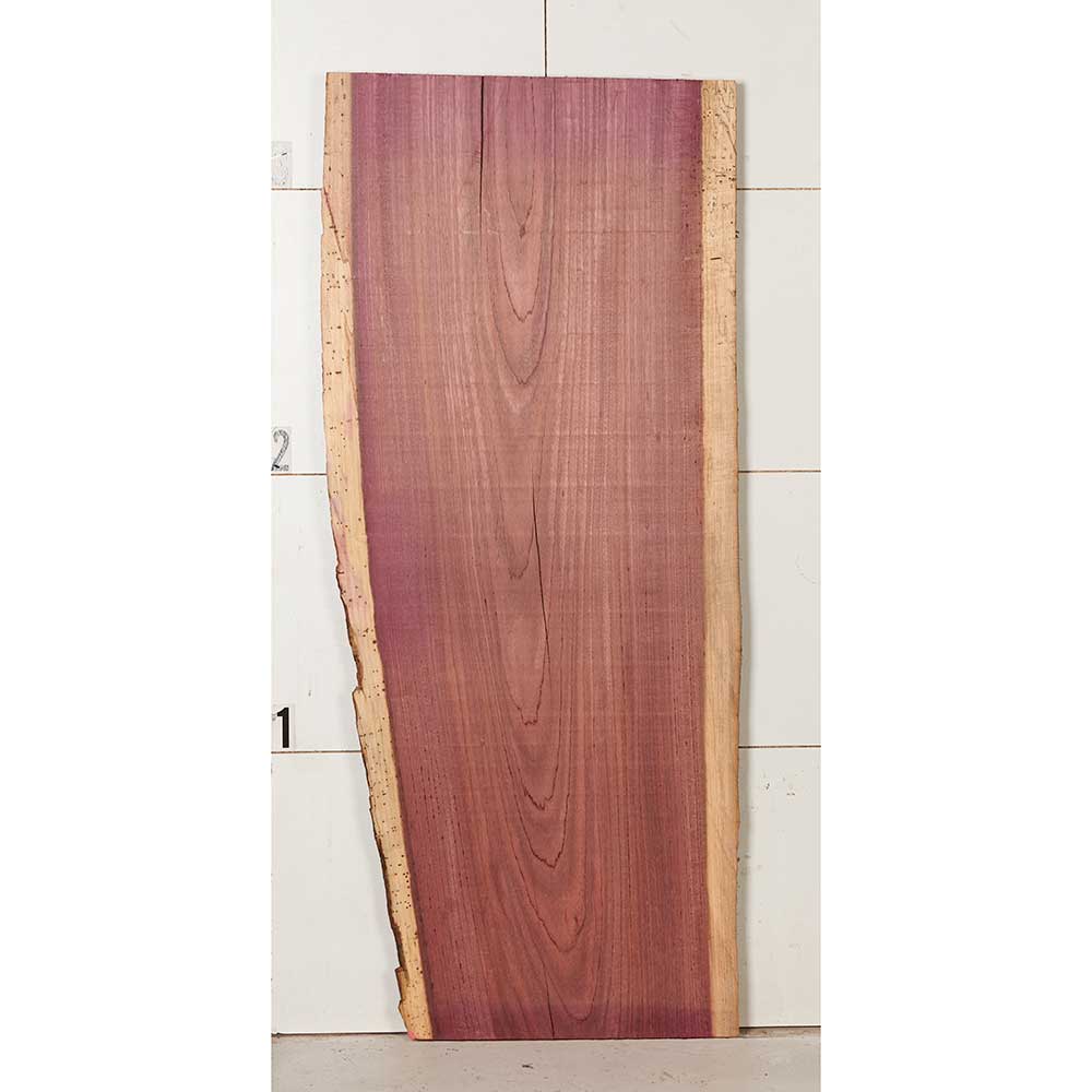 Purpleheart Slab - 1-1/4" x 16-1/2" x 41"