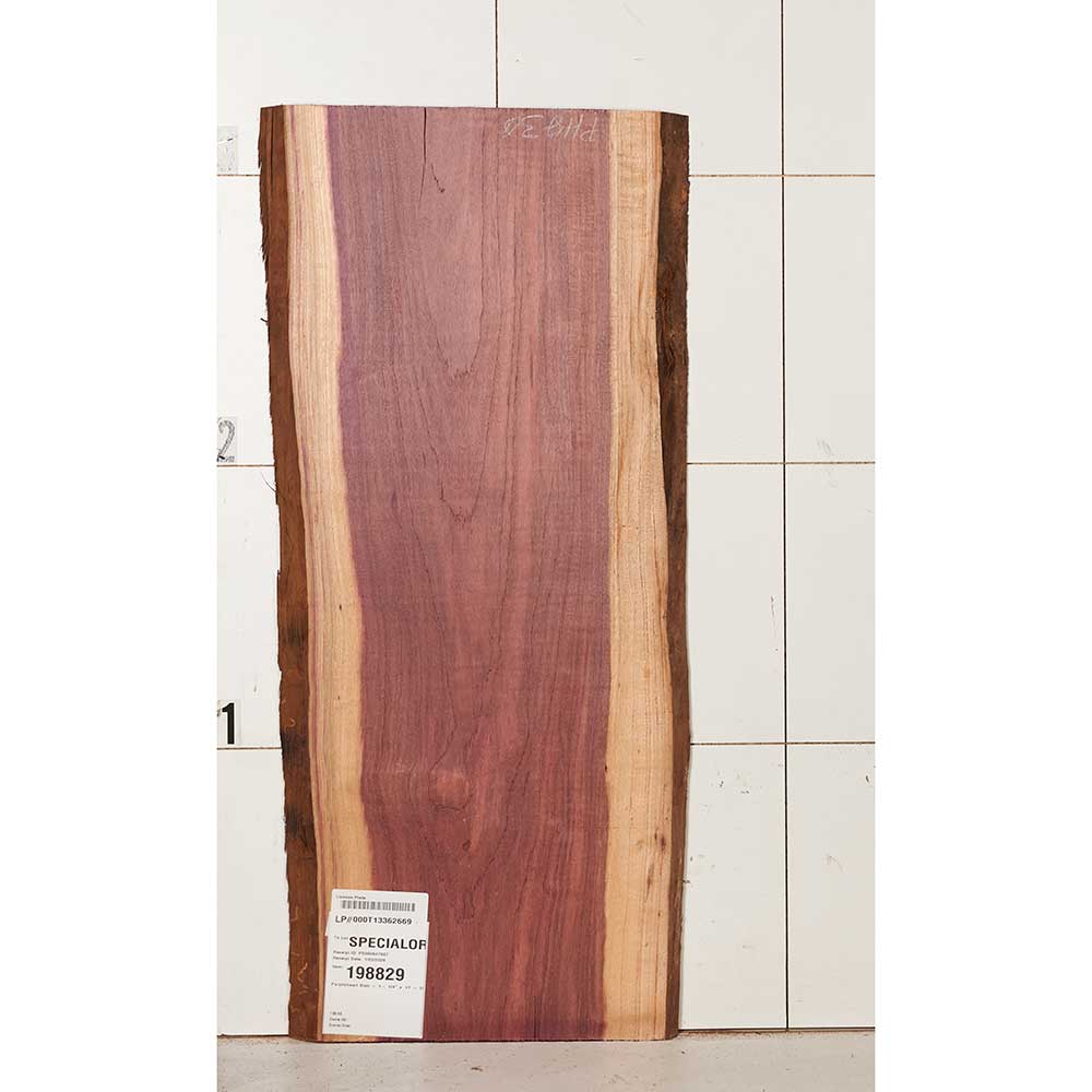 Purpleheart Slab - 1-1/4" x 17-1/4" x 39"