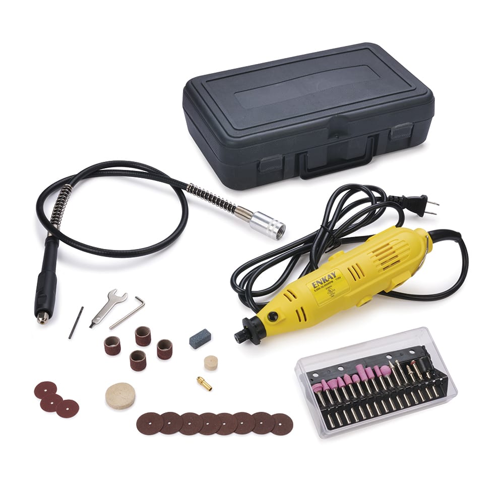 Rotary Tool Kit with Flex Shaft - 40 Piece