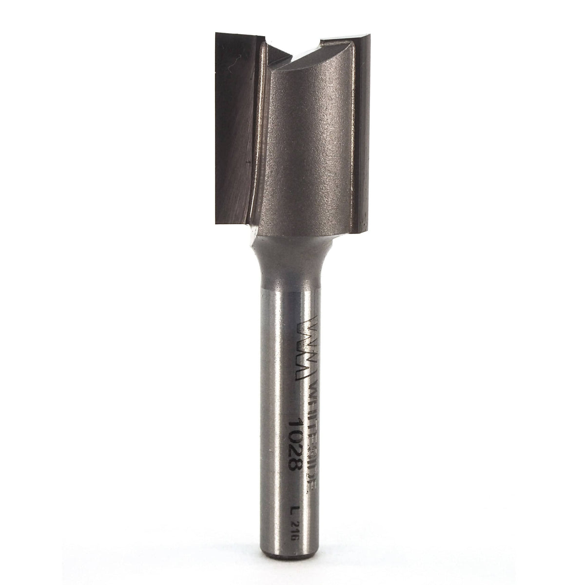 Double Flute Straight Cut Router Bit - 1/4" SH