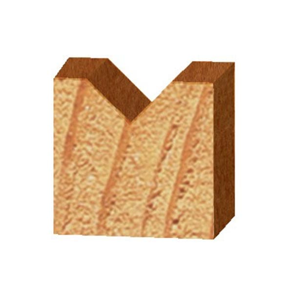 90 Degree V-Groove Router Bit