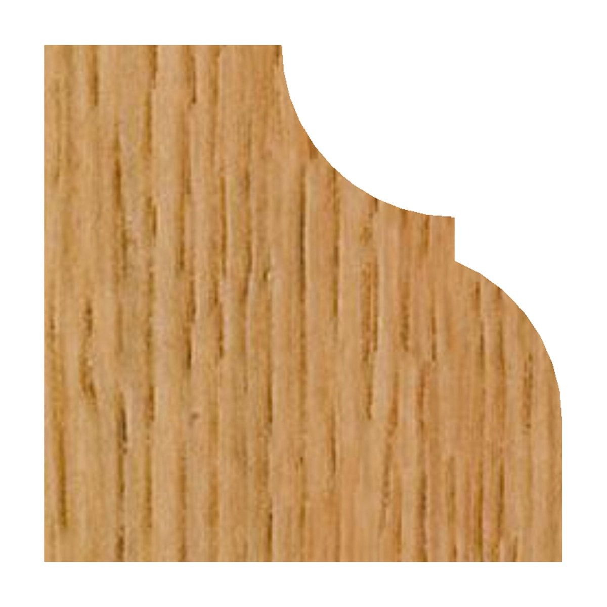 Cove and Bead Bit 1/4" R 1-5/16" LD 5/8" CL 1/2" SH 2-3/8" OL 2 FL