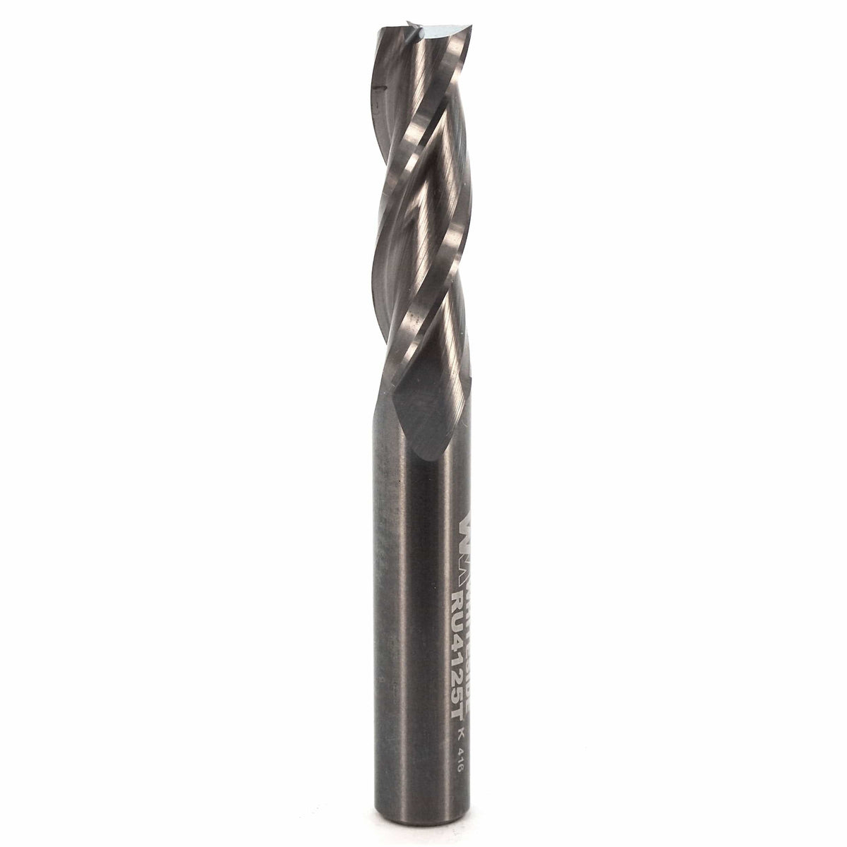 Triple Flute Spiral Router Bit - 3/8" SH 3/8" CD 1" CL 2-1/2" OL