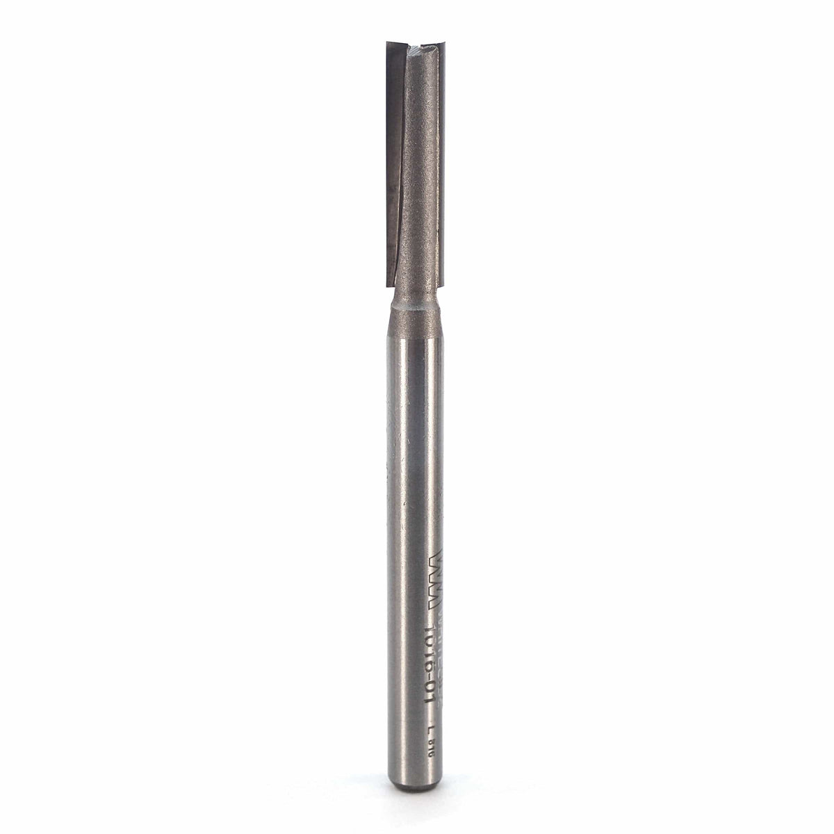 Double Flute Straight Cut Router Bit - 1/4" SH