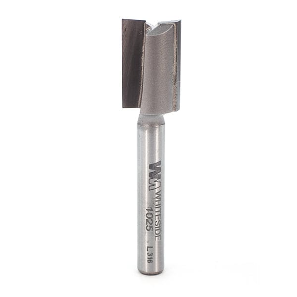 Double Flute Straight Cut Router Bit - 1/4" SH