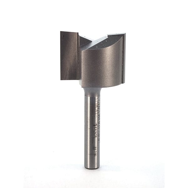 Double Flute Straight Cut Router Bit - 1/4" SH