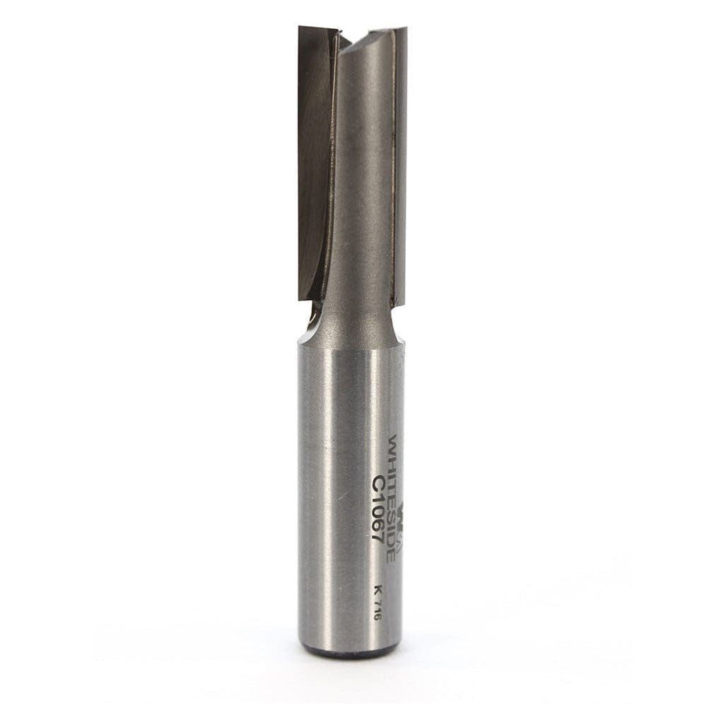 Double Flute Straight Cut CNC Router Bit - 1/2" SH