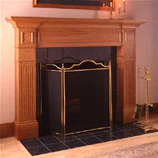 Woodworking Project Paper Plan to Build Fabulous Fireplace Surround
