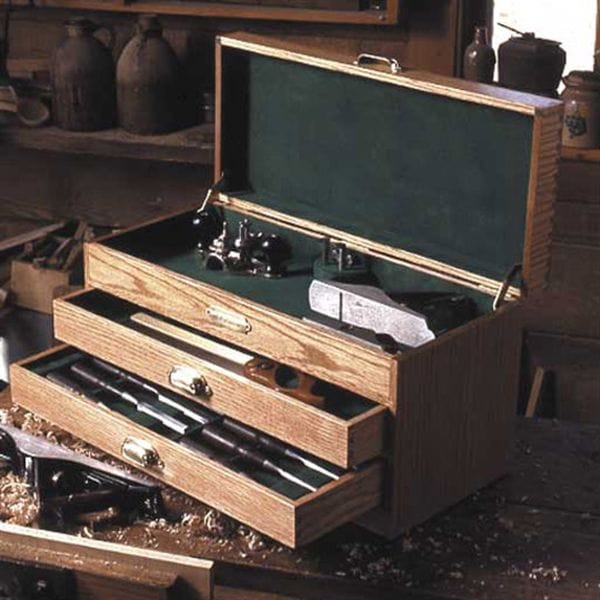 Woodworking Project Paper Plan to Build Woodworkers Tool Chest
