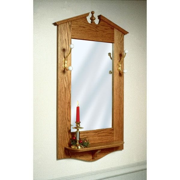 Woodworking Project Paper Plan to Build Chippendale Wall Mirror