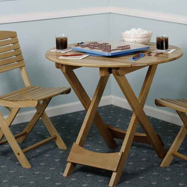 Woodworking Project Paper Plan to Build Folding Table