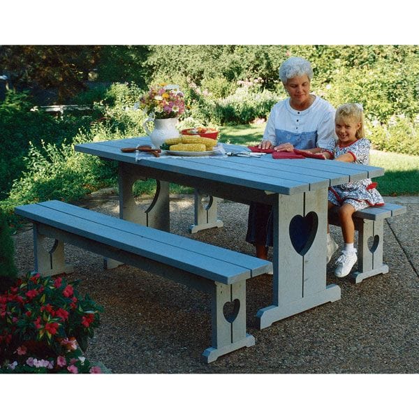 Woodworking Project Paper Plan to Build Picnic Table and Benches