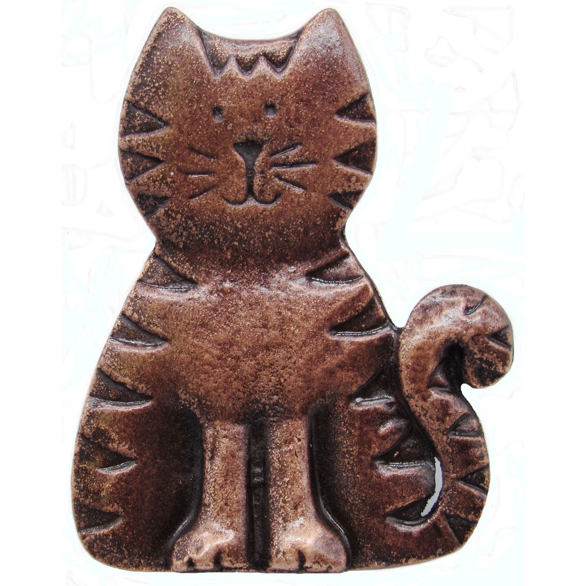 Cat Pull, Antique Copper, Model 097AC