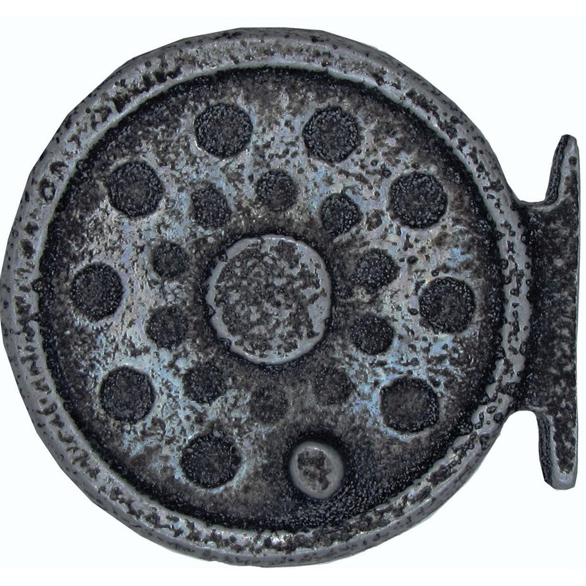 Fly Fishing Reel Pull, Pewter, Model 298P