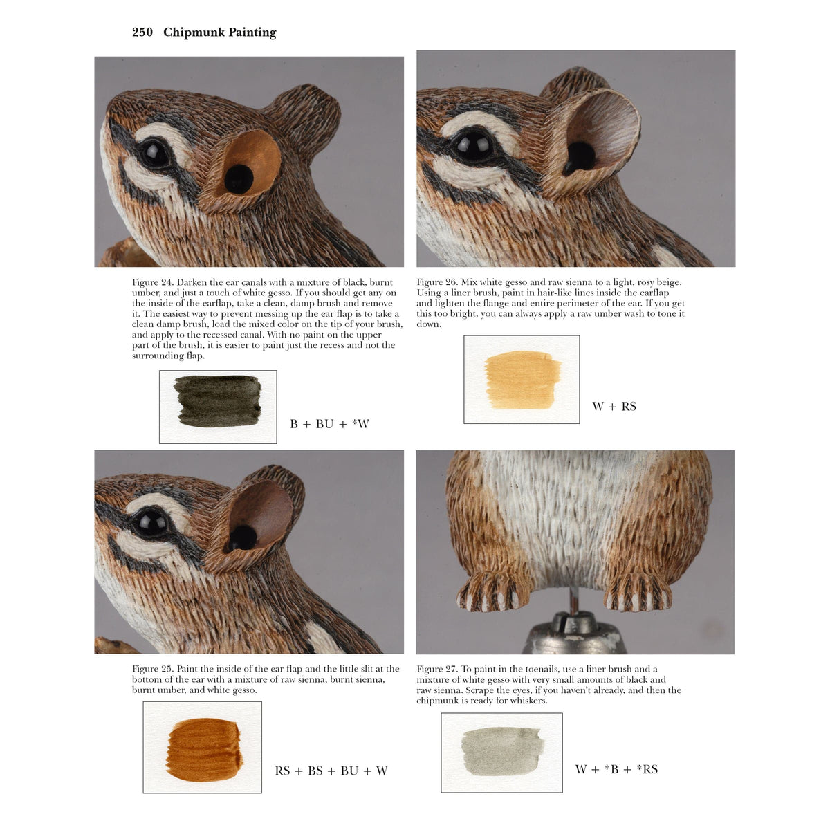 Carving Animals Bunnies and Chipmunks