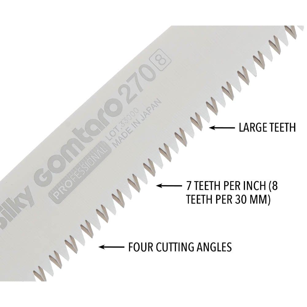 GOMTARO 270mm, Large Teeth
