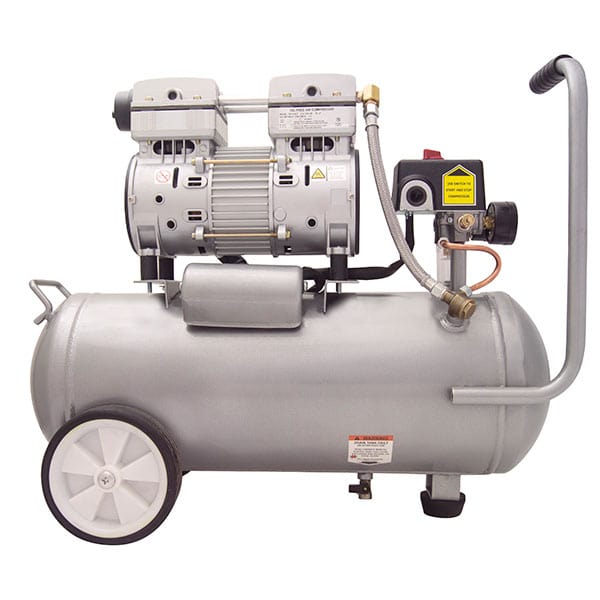 1HP 6 Gallon Oil-Free Steel Tank Air Compressor