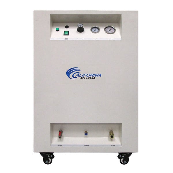 2HP 10 Gallon Oil-Free Steel Tank Air Compressor in Soundproof Cabinet