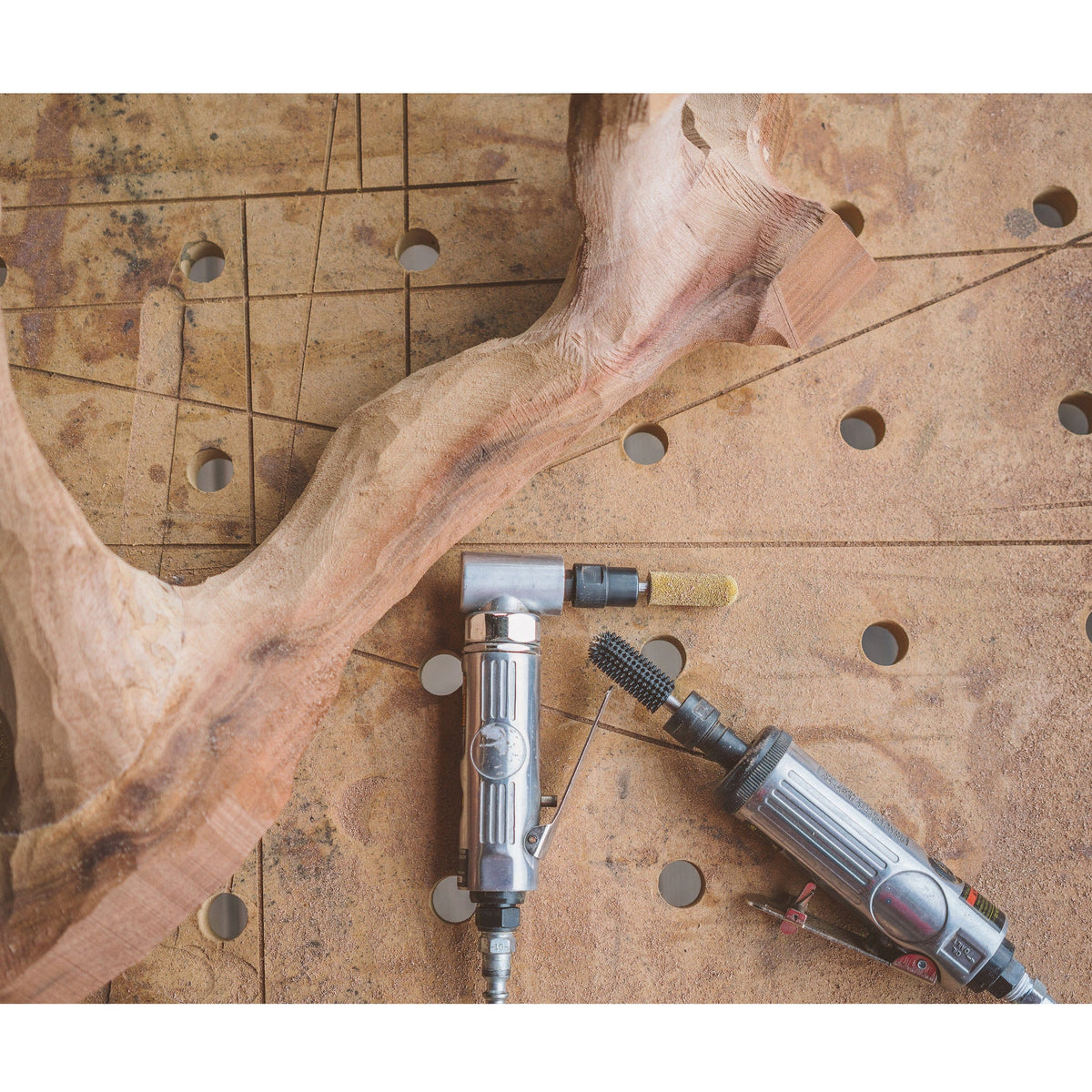 Original Ball Nose Burr, 1/4" Shaft, Coarse (1/2" x 1-1/2")