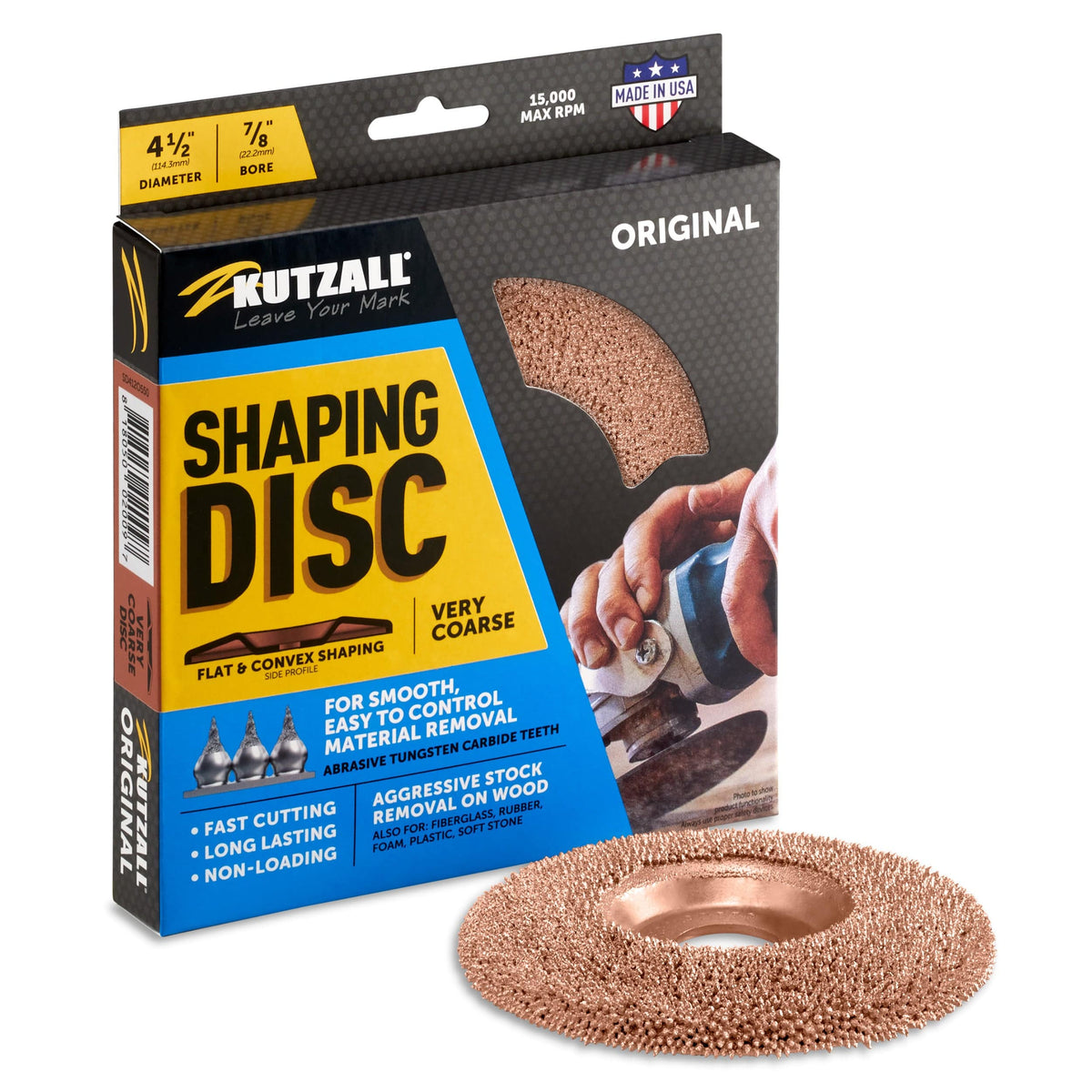 Original Shaping Disc - 4-1/2” Diameter - Very Coarse
