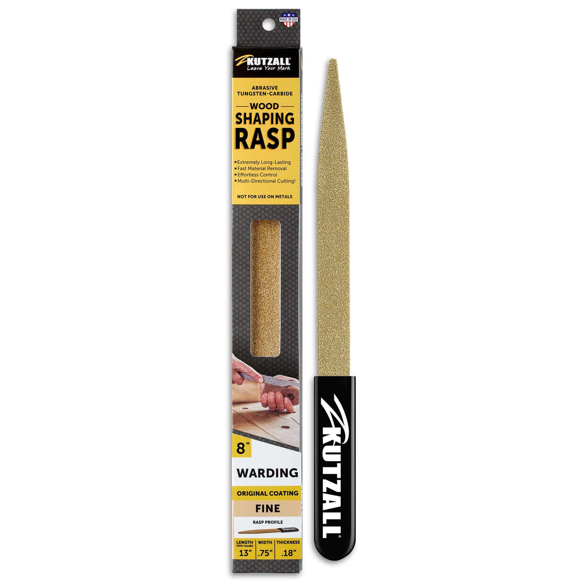 Original Warding Hand Rasp - 8" - Fine