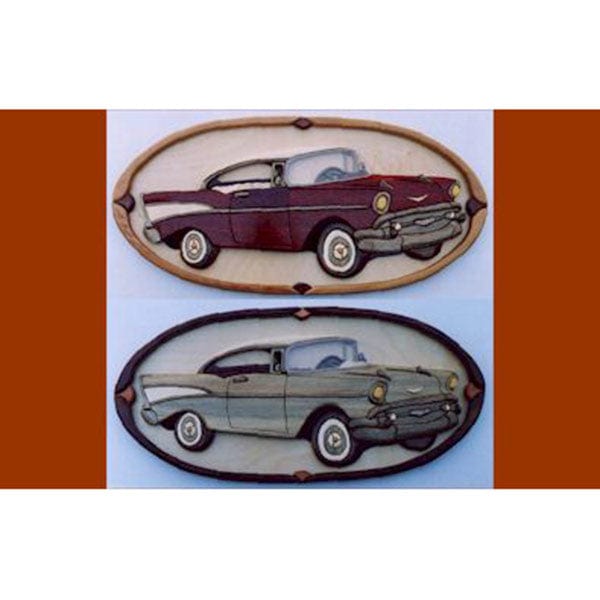'57 Chevy Intarsia Pattern