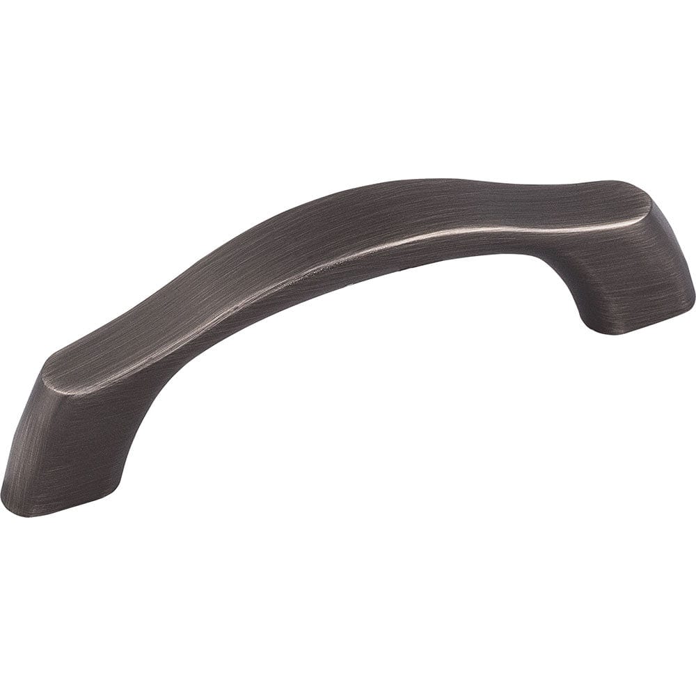 Cabinet Pull 3" C/C O.L., WITH 4-1/16" O.L., Brushed Pewter