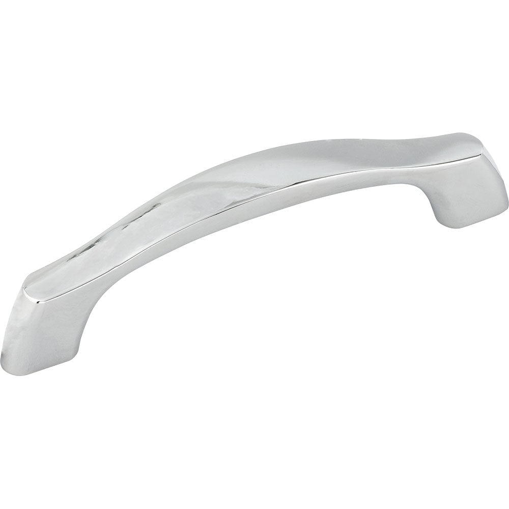 Cabinet Pull, 96 mm C/C with 4-7/8" O.L., Polished Chrome