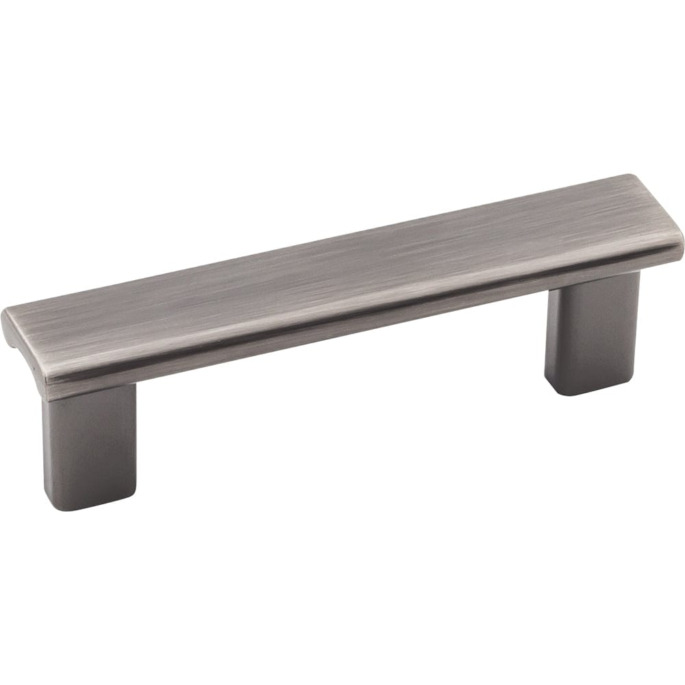 Park Pull, 3" C/C, Brushed Pewter