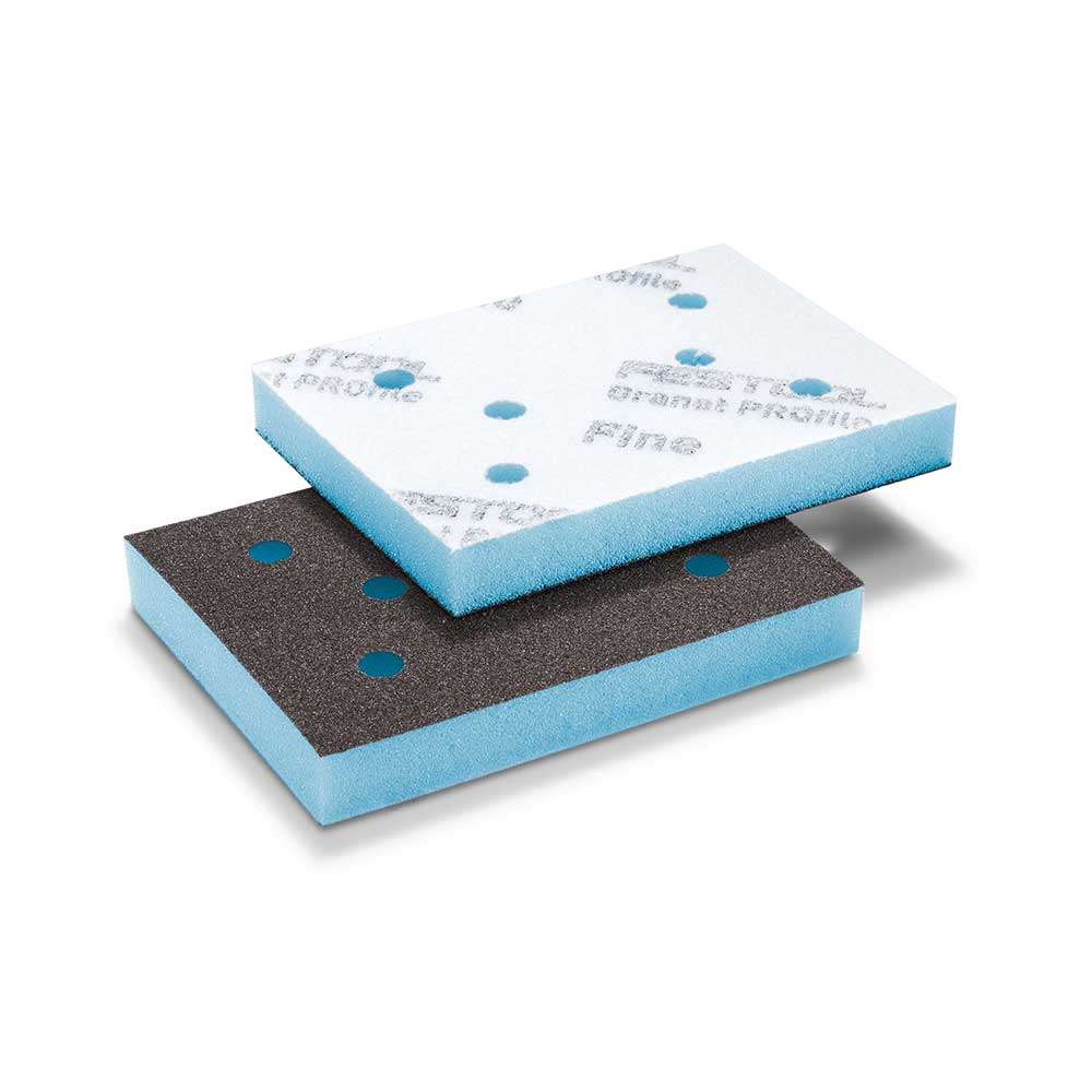 Granat PROfile Foam Abrasive Sheet - 3" x 4" Fine Grit - 10 Pack