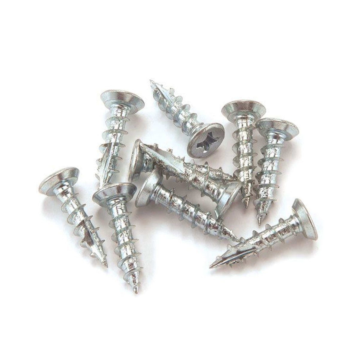 European Slide Screws - Undercut Flat Head - Phillips Drive - Zinc - 100 Piece