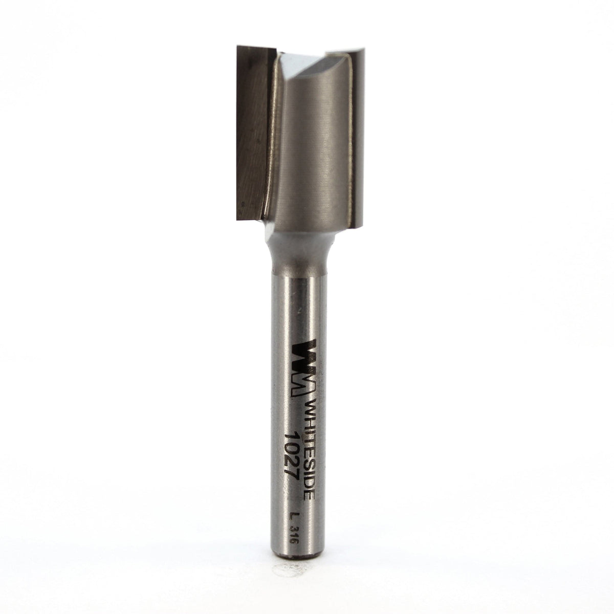 Double Flute Straight Cut Router Bit - 1/4" SH