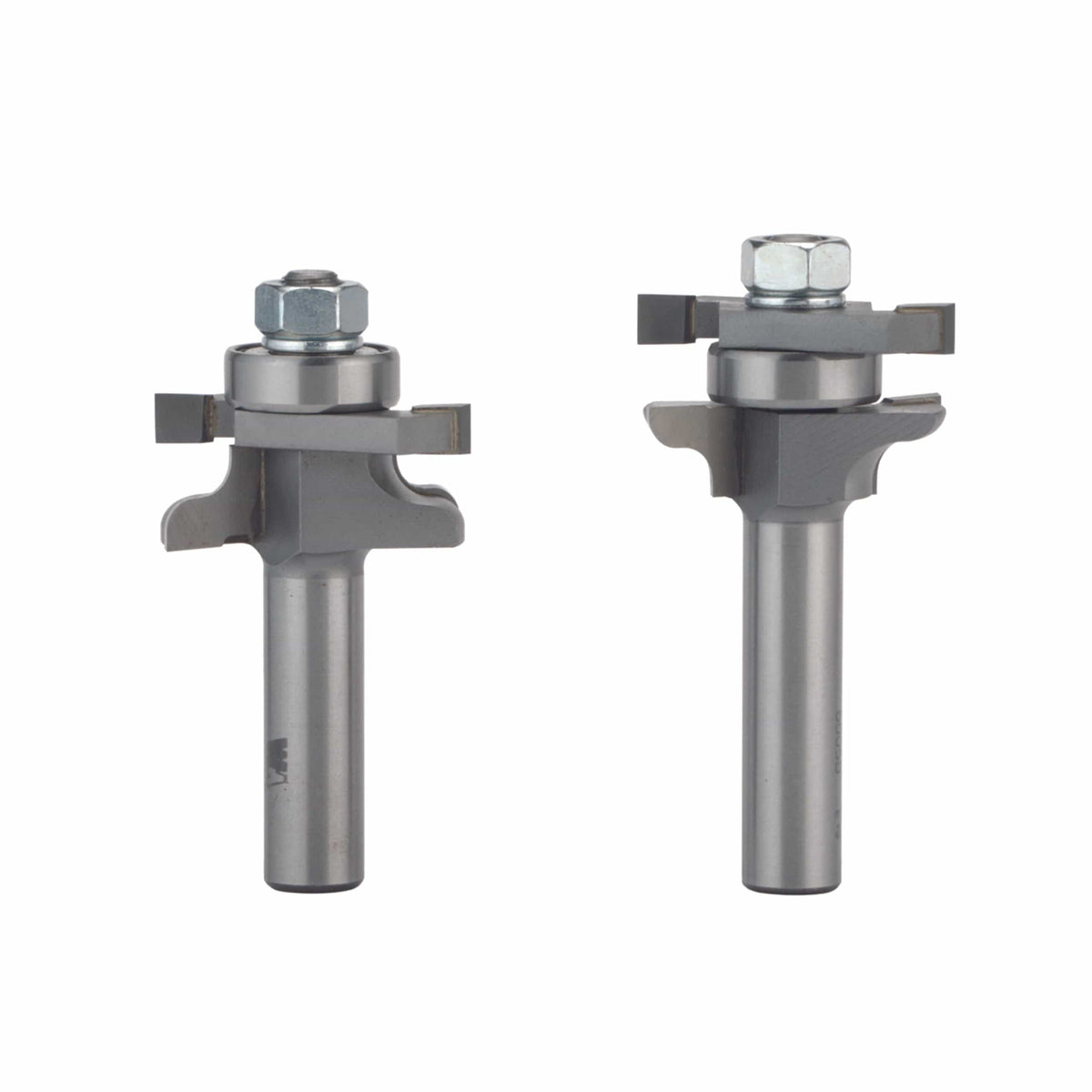 Traditional Stile and Rail Door Router Bit Set - 1/2" SH - 1-5/8" OD x 7/8" CL - 2 Piece
