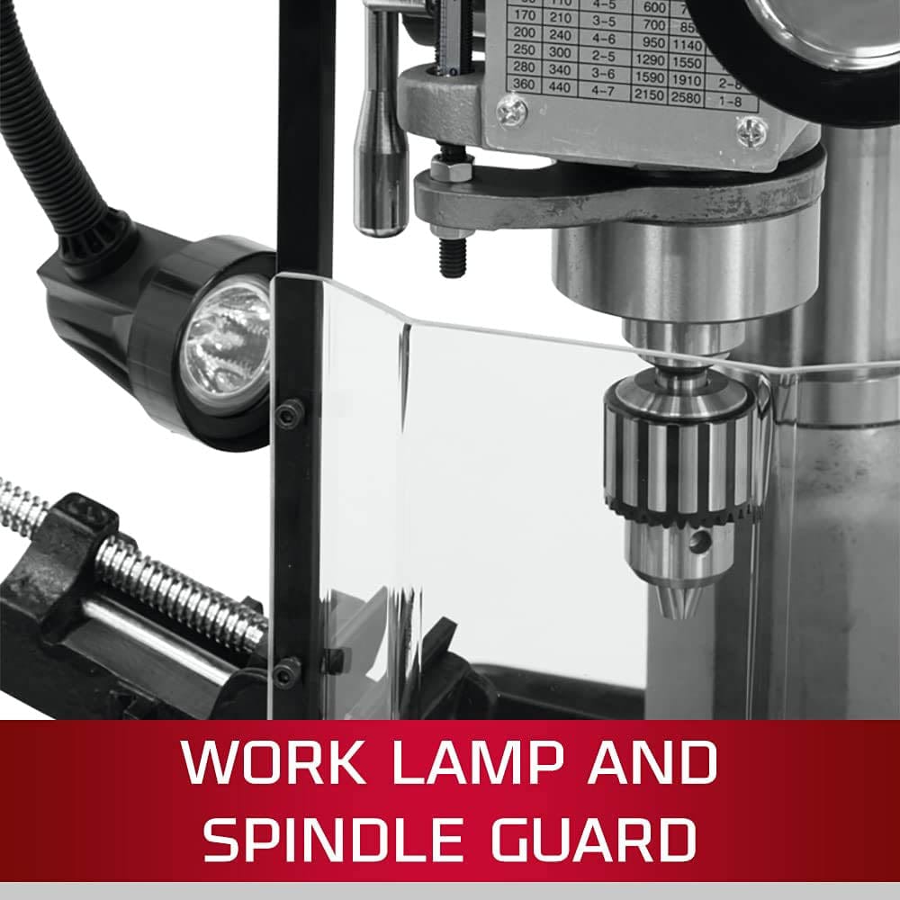JMD-15 Mill/Drill with R-8 Taper - 115V - 1 Ph