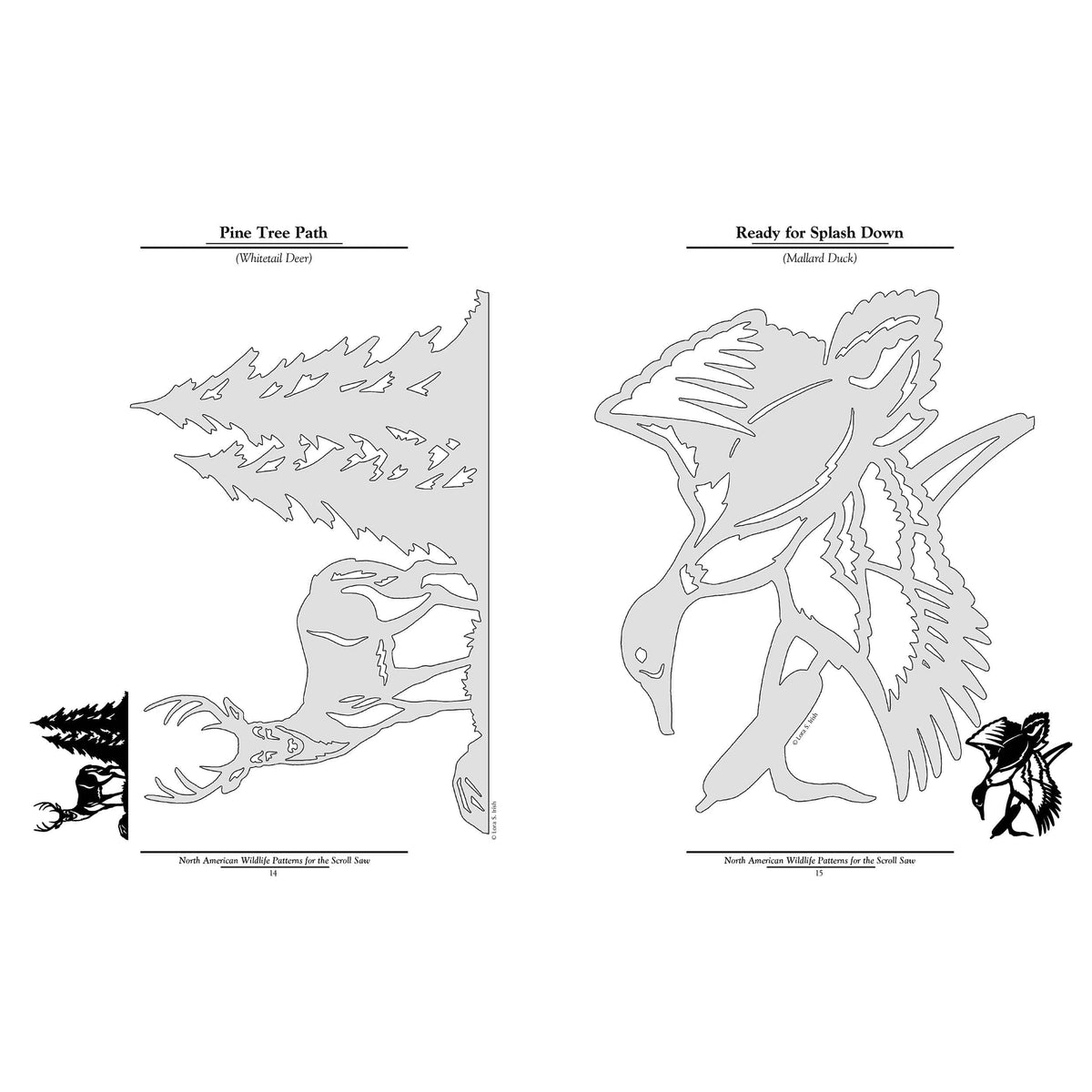 North American Wildlife Patterns for the Scroll Saw