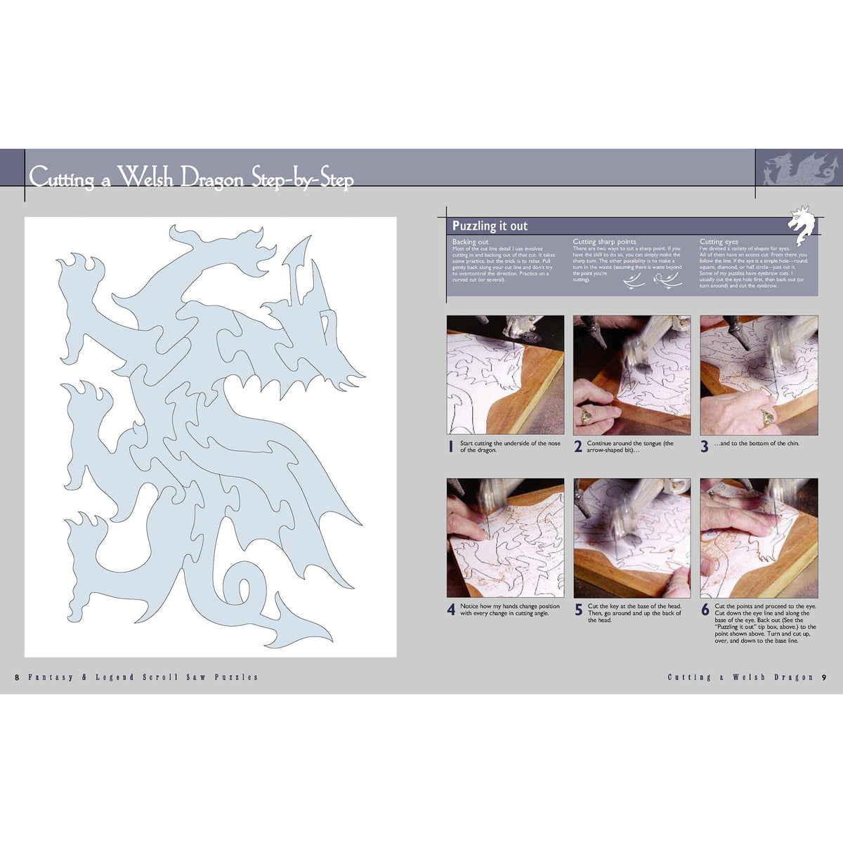Fantasy and Legend Scroll Saw Puzzles